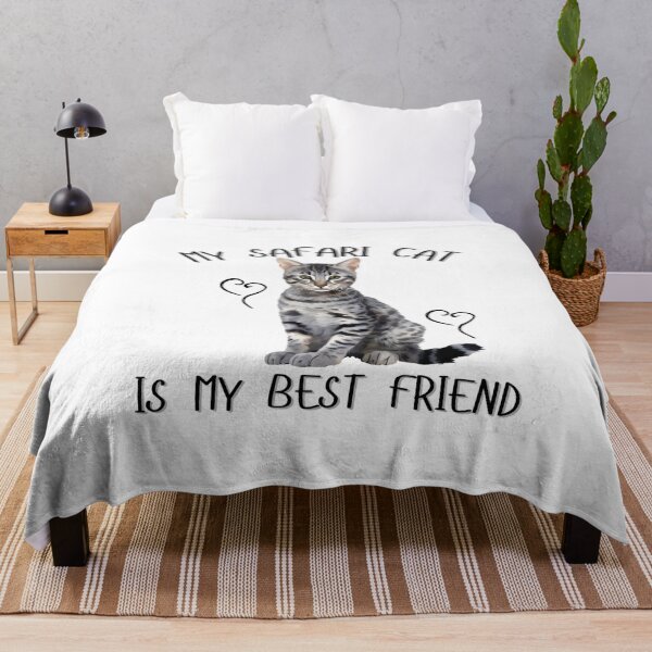 Item preview, My Safari Cat Is My Best Friend designed and sold by Viikis.