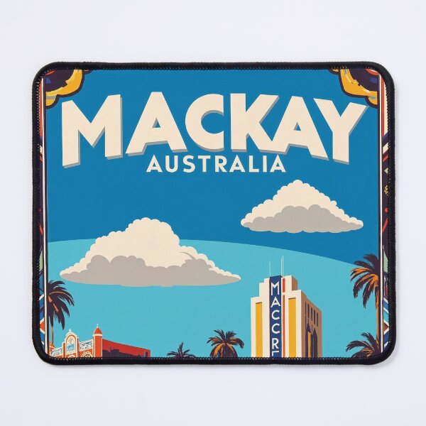 Item preview, Mackay Australia Vintage Travel Tourism designed and sold by TravelersGems.