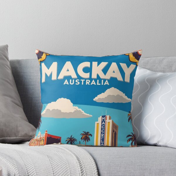 Item preview, Mackay Australia Vintage Travel Tourism designed and sold by TravelersGems.