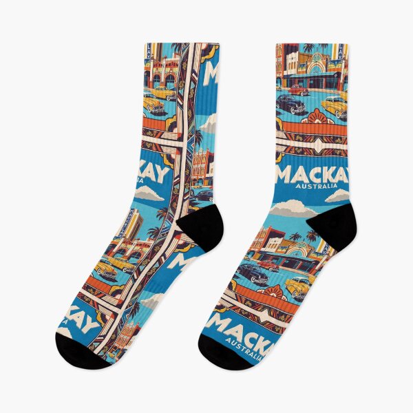 Item preview, Mackay Australia Vintage Travel Tourism designed and sold by TravelersGems.
