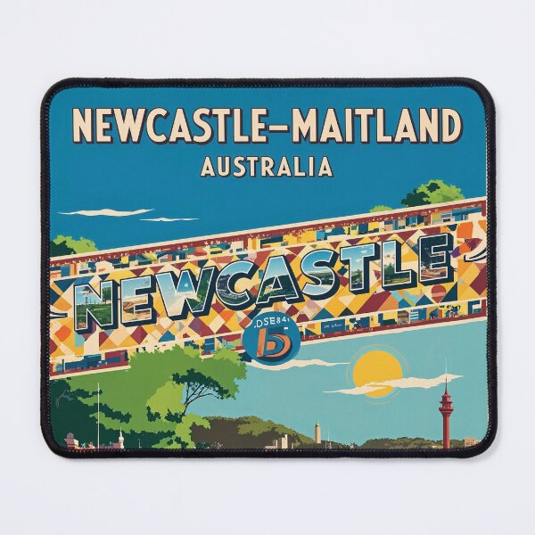 Item preview, Newcastle Maitland Australia Vintage Travel Tourism designed and sold by TravelersGems.