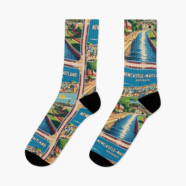Item preview, Newcastle Maitland Australia Vintage Travel Tourism designed and sold by TravelersGems.
