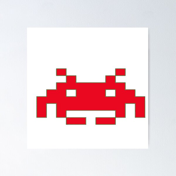 Item preview, Invader designed and sold by Lifebeyonddream.