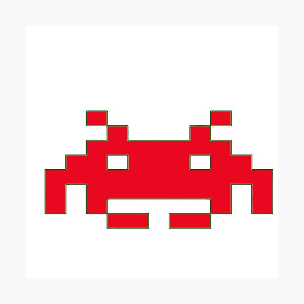Item preview, Invader designed and sold by Lifebeyonddream.
