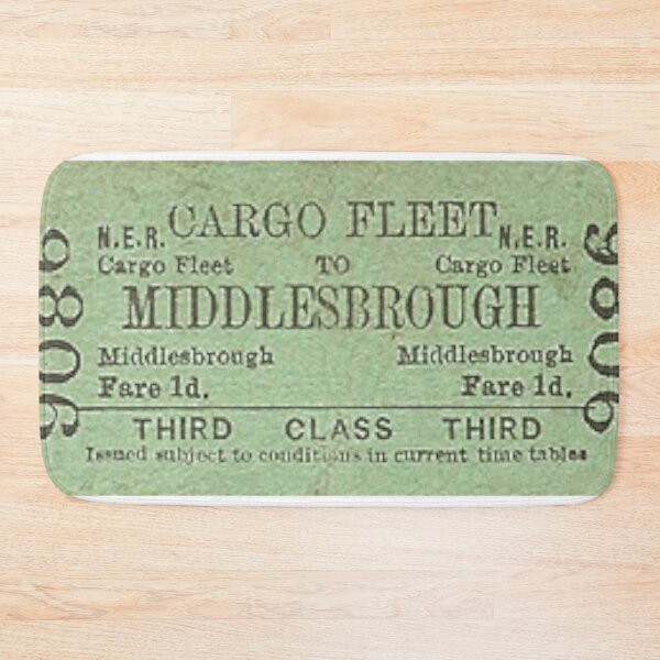 Item preview, Cargo Fleet to Middlesbrough Train Ticket designed and sold by Logo-A-GoGo.