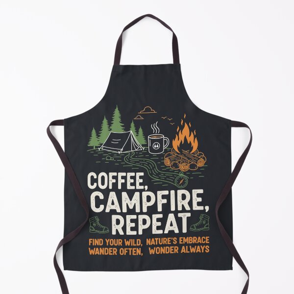 Item preview, Coffee, Campfire, Repeat designed and sold by Amir Faysal.