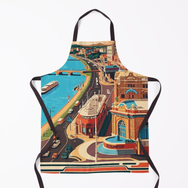 Item preview, Rockhampton Australia Vintage Travel Tourism designed and sold by TravelersGems.