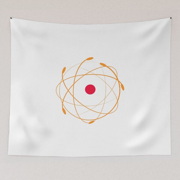 Item preview, atomic, the nuclear, radiation, work icon, professional icons, occupational symbols, funny retro tee  designed and sold by chipmuckdesignn.