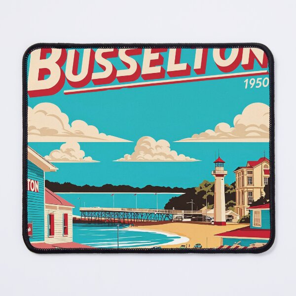 Item preview, Busselton Australia Vintage Travel Tourism designed and sold by TravelersGems.