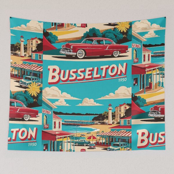 Item preview, Busselton Australia Vintage Travel Tourism designed and sold by TravelersGems.