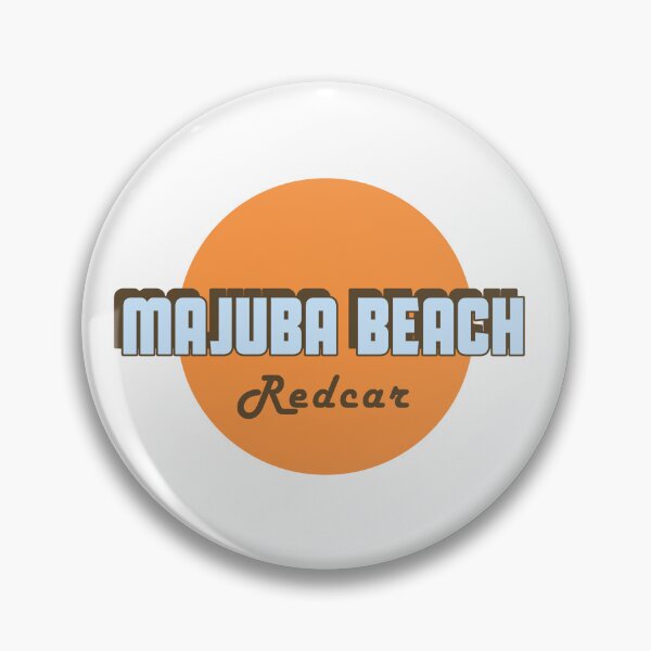 Item preview, Majuba Beach Redcar designed and sold by Logo-A-GoGo.