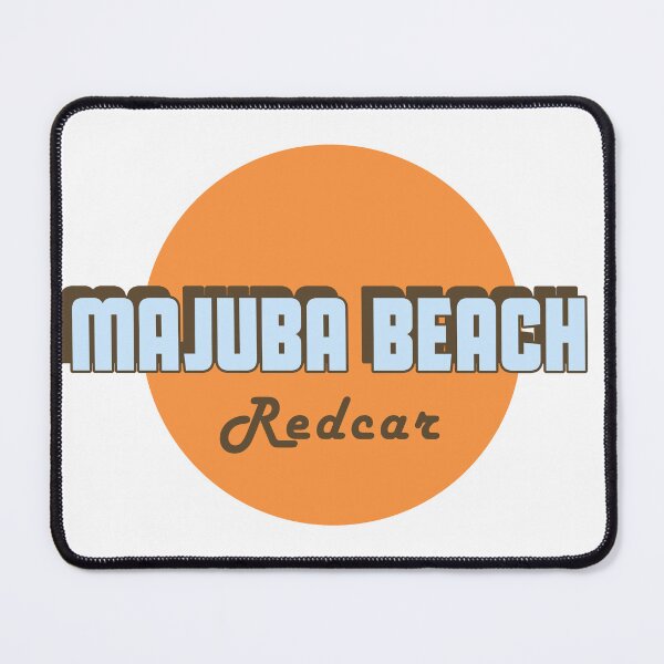 Item preview, Majuba Beach Redcar designed and sold by Logo-A-GoGo.
