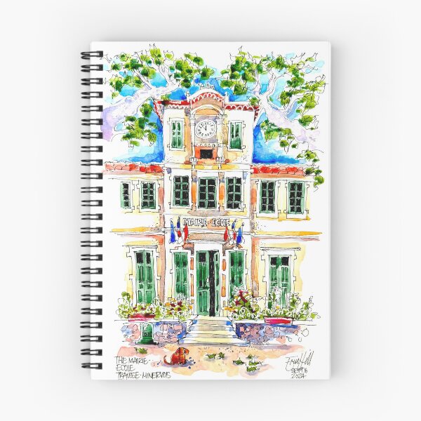 Item preview, Trausse Minervois. Maire-Ecole designed and sold by ErinHillStudio.