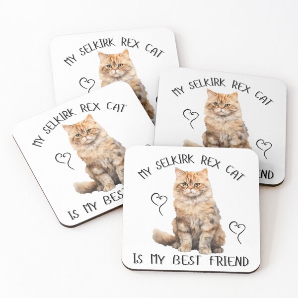 Item preview, My Selkirk Rex Cat Is My Best Friend designed and sold by Viikis.