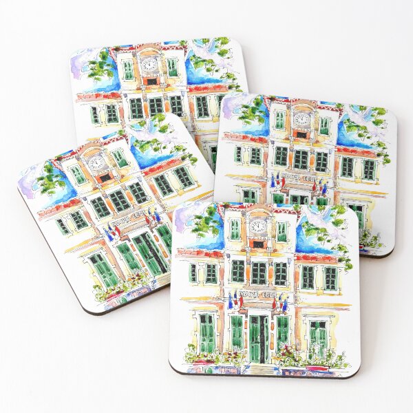 Item preview, Trausse Minervois. Maire-Ecole designed and sold by ErinHillStudio.
