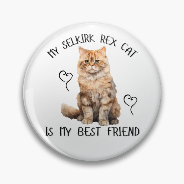 Item preview, My Selkirk Rex Cat Is My Best Friend designed and sold by Viikis.