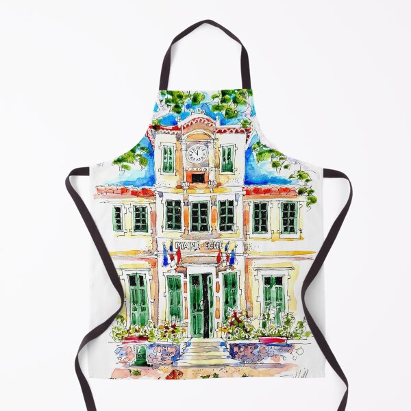 Item preview, Trausse Minervois. Maire-Ecole designed and sold by ErinHillStudio.