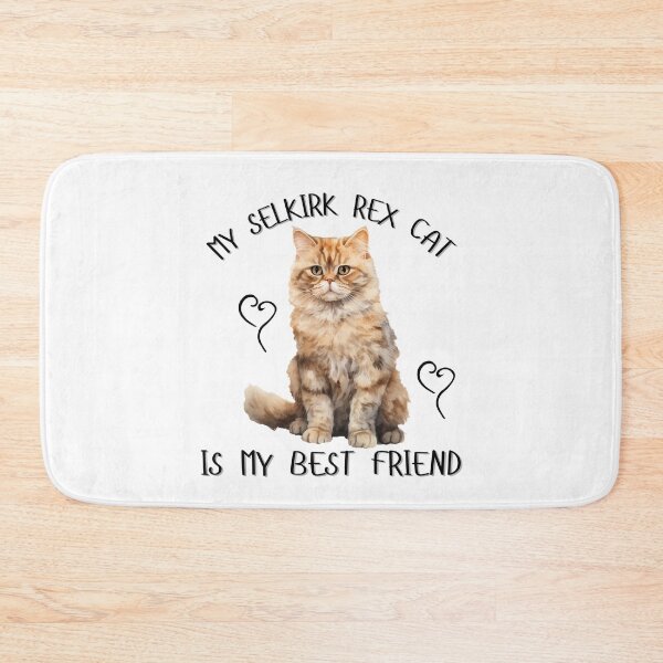 Item preview, My Selkirk Rex Cat Is My Best Friend designed and sold by Viikis.