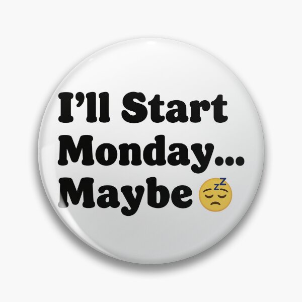 Item preview, Funny Relatable Lazy Tired | Procrastination Meme Sticker designed and sold by QuirkHaus.