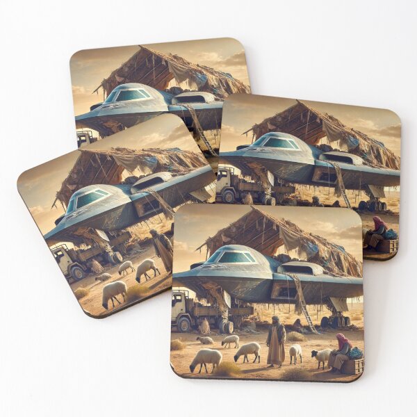 Item preview, B-2 abandoned in the desert designed and sold by Shem photo .