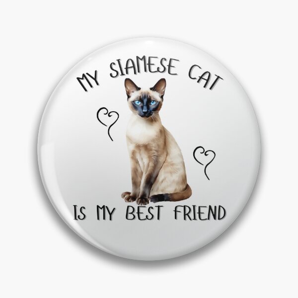 Item preview, My Siamese Cat Is My Best Friend designed and sold by Viikis.