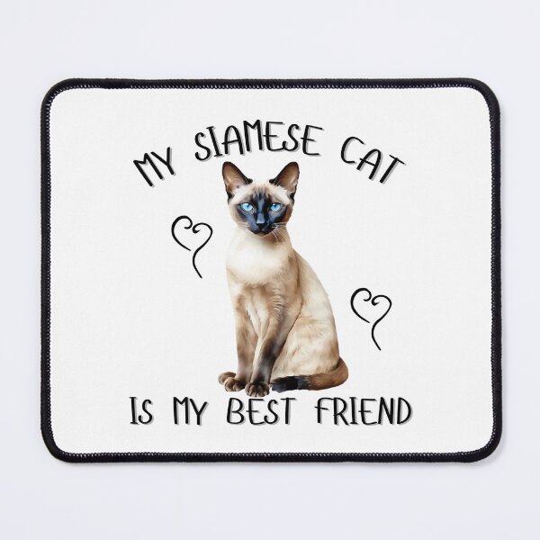 Item preview, My Siamese Cat Is My Best Friend designed and sold by Viikis.