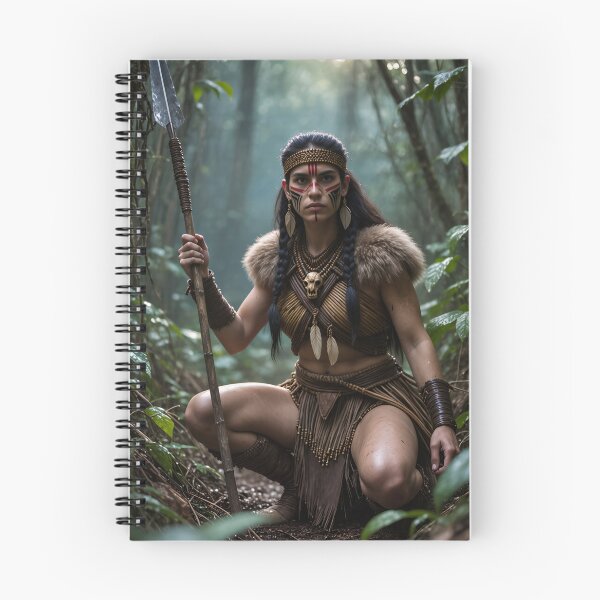 Item preview, Tribal Huntress – Amazon Warrior in the Jungle designed and sold by ArtiQreate.