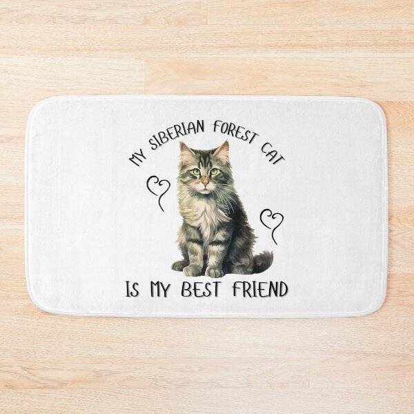 Item preview, My Siberian Forest Cat Is My Best Friend designed and sold by Viikis.