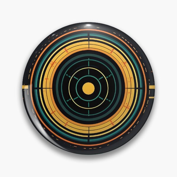 Item preview, Big data abstract visualization concept in dark retro color palette. AI Generative content designed and sold by dvoevnore.