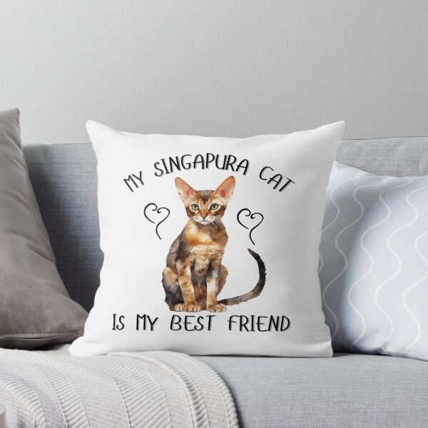 Item preview, My Singapura Cat Is My Best Friend designed and sold by Viikis.