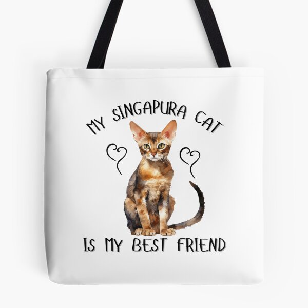Item preview, My Singapura Cat Is My Best Friend designed and sold by Viikis.