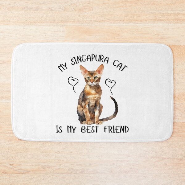 Item preview, My Singapura Cat Is My Best Friend designed and sold by Viikis.