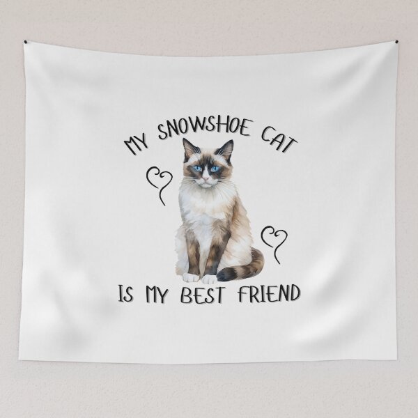 Item preview, My Snowshoe Cat Is My Best Friend designed and sold by Viikis.