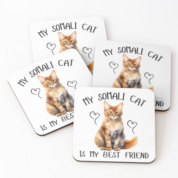 Item preview, My Somali Cat Is My Best Friend designed and sold by Viikis.