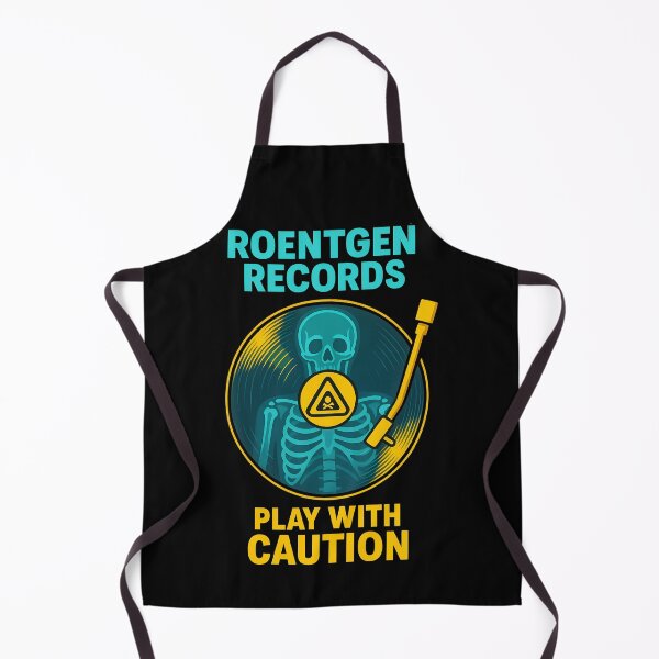 Item preview, Roentgen Records Vinyl Design Play With Caution designed and sold by TeeTimeTreasure.