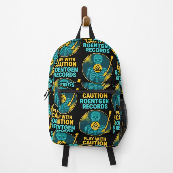 Item preview, Roentgen Records Vinyl Design Play With Caution designed and sold by TeeTimeTreasure.