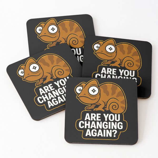 Item preview, Funny Chameleon - Are You Changing Again? designed and sold by Derpy Lab .