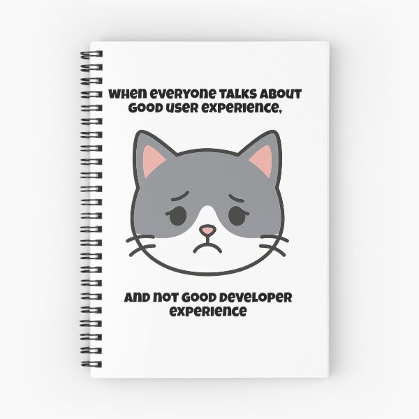 Item preview, Sad Engineer Cat Humor designed and sold by MinimumViableMeme.
