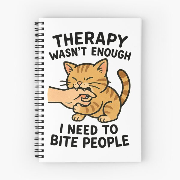 Item preview, Therapy Wasn’t Enough I Need To Bite People  designed and sold by Buntrockstore.