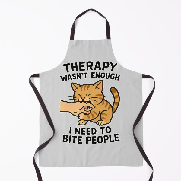 Item preview, Therapy Wasn’t Enough I Need To Bite People  designed and sold by Buntrockstore.