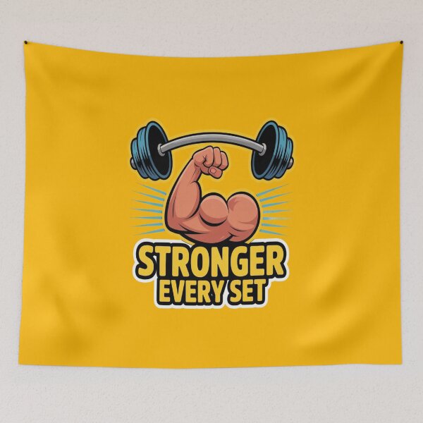 Item preview, Stronger. Every. Set. designed and sold by Adrianzebrowski.