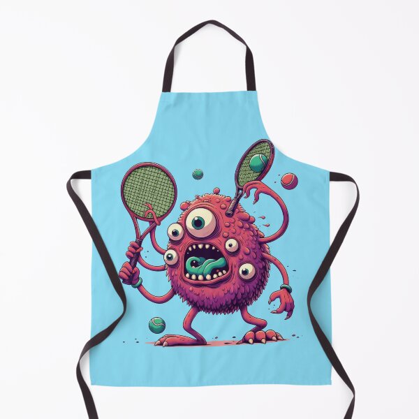 Item preview, Tennis fan monster designed and sold by PasivaCo.