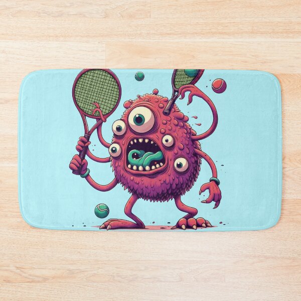 Item preview, Tennis fan monster designed and sold by PasivaCo.