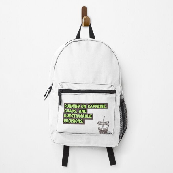 Item preview, Running On Caffeine, Chaos and Questionable Decisions. designed and sold by CreationsKel.