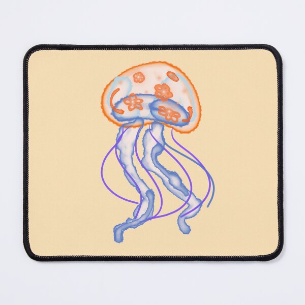 Item preview, Jellyfish with flowers designed and sold by DIGITRENDbyNiki.