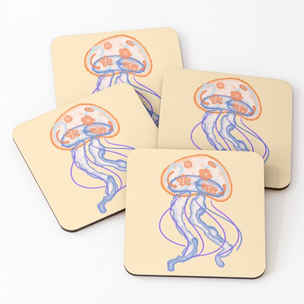 Item preview, Jellyfish with flowers designed and sold by DIGITRENDbyNiki.