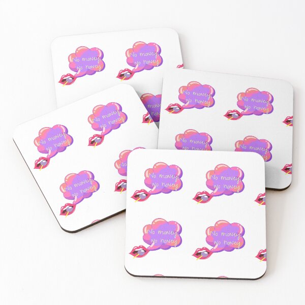 Item preview, Red lipstick lollipop, No money no honey pink purple, funny quotes weird quotes designed and sold by Coolparrotgirl.