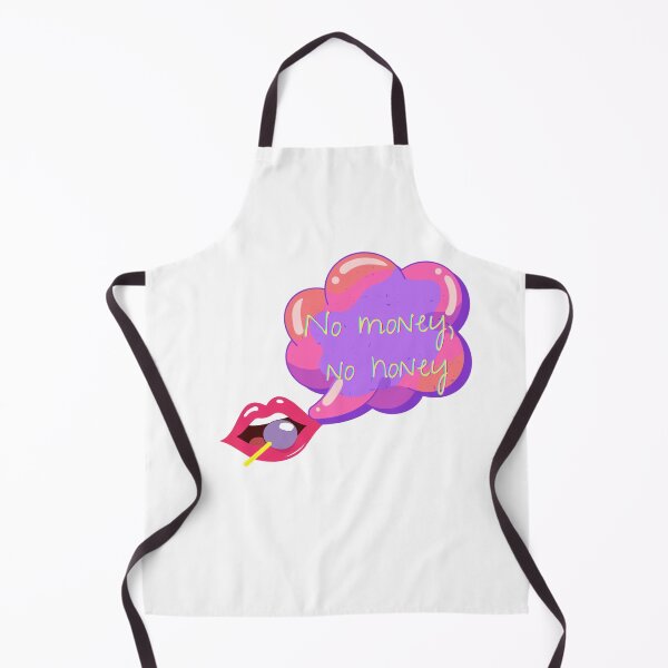 Item preview, Red lipstick lollipop, No money no honey pink purple, funny quotes weird quotes designed and sold by Coolparrotgirl.