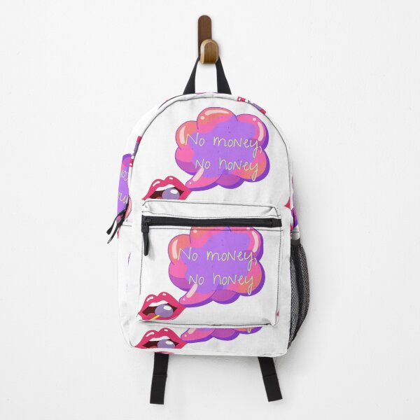 Item preview, Red lipstick lollipop, No money no honey pink purple, funny quotes weird quotes designed and sold by Coolparrotgirl.