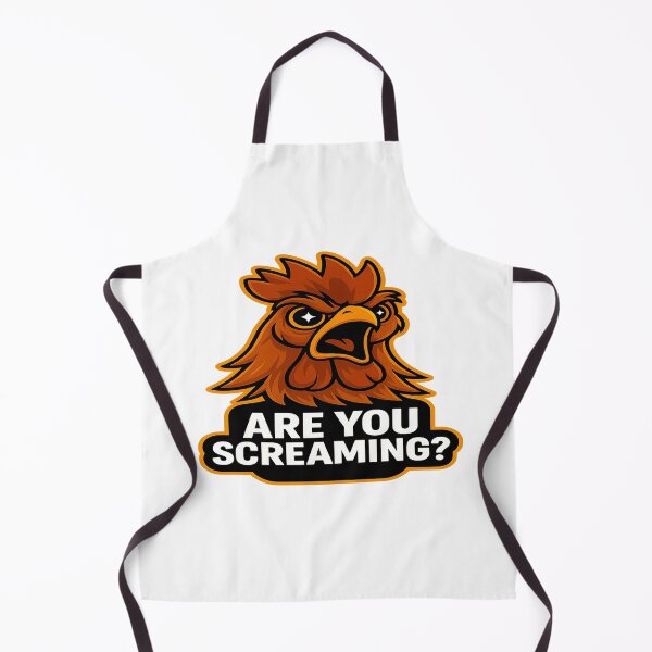 Item preview, Funny Rooster - Are You Screaming? designed and sold by Derpy Lab .